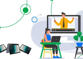 O gerenciamento do Chromebook vai além da gestão na sala de aula 