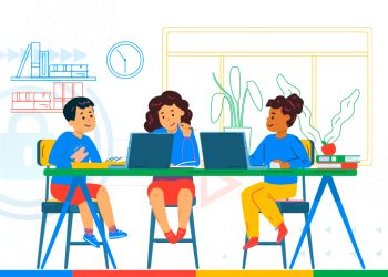 Como o Education Plus mantém as escolas seguras online