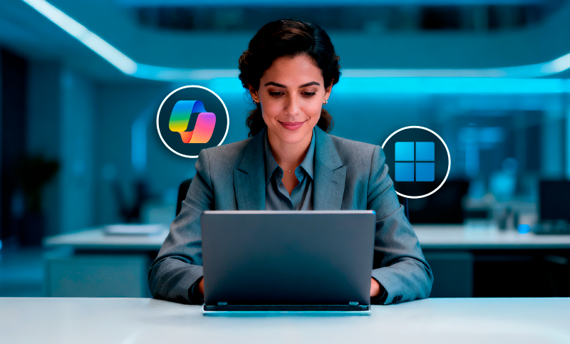 Copilot no Windows 11 Pro: como canais vendem produtividade, não apenas PCs